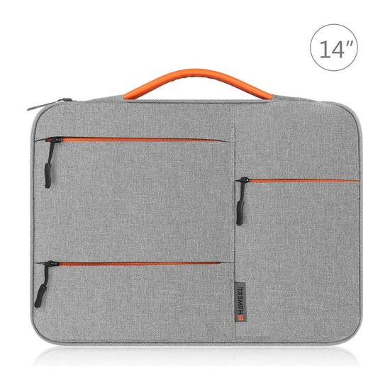 14-15 Inch Laptop Sleeve Briefcase For Macbook Samsung Thinkpad Sony Dell Alienware Chuwi Asus Hp - Grey