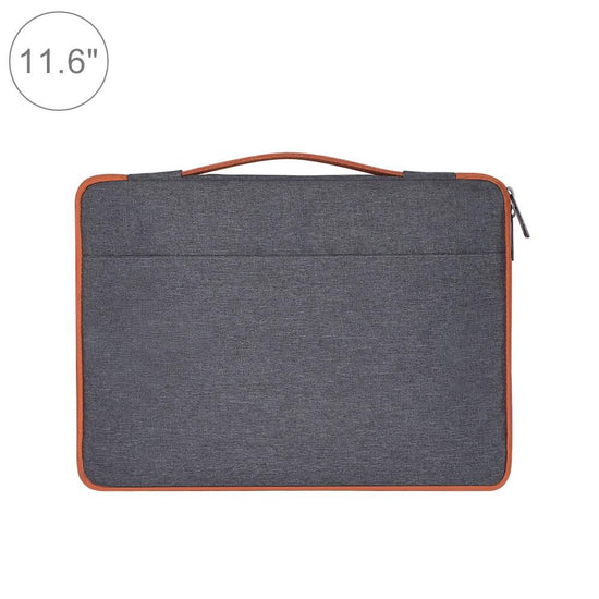 Stylish Laptop Handbag for Macbook & More - Polyester & Nylon - Grey