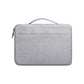 Waterproof Oxford Laptop Handbag With Trolley Strap - Grey