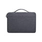 Waterproof Oxford Laptop Handbag With Trolley Strap - Grey