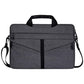 Stylish Zipper Laptop Bag With Shoulder Strap - Durable & Breathable - Light Grey