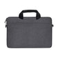 Stylish Zipper Laptop Bag With Shoulder Strap - Durable & Breathable - Light Grey