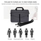 Stylish Zipper Laptop Bag With Shoulder Strap - Durable & Breathable - Light Grey