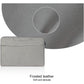 Waterproof Portable One-Shoulder Handbag For 13.3 Laptops With Hidden Zipper And Suitcase Belt - Light Grey