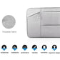 15.6 Inch Laptop Tablet Bag With Multiple Pockets - Portable And Stylish - Hc6579Lh 15.6 Inch Light Grey