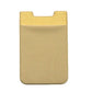 Lycra Phone Card Holder Stretch Back Sticker Wallet For Cards Bus Pass Bank Fits Most Phones - Purple