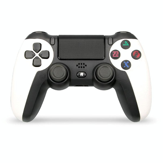 Wireless Bluetooth Gamepad Controller for Ps4 - Battle Gray with Light Bar - Elegant White