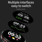 Waterproof Smart Bracelet With Colour Screen - Call Heart Bp Sleep Oxygen Monitoring - Gold