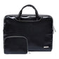 11.6 Inch Simple Business Laptop Bag With Liner - Ls-116 - Canvas Vintage Pattern Pink