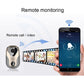 Smart Wifi Doorbell With Hd Intercom Night Vision & Micro Sd Support - Gold