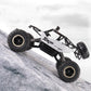 37cm Remote Control Bigfoot Climbing Car - 1 12 Alloy 4wd Cross-country Toy - Gold