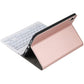Ultra-Thin Bluetooth Keyboard Leather Case For Ipad Mini 6 With Detachable Lambskin Texture And Stand - Gold