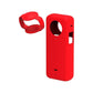 Silicone Protective Case With Lens Cover For Insta360 X3
