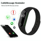 Waterproof Oled Smart Bracelet With Bluetooth Hr Monitor Pedometer And Remote Capture For Android / Ios - Blue