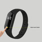 Waterproof Oled Smart Bracelet With Bluetooth Hr Monitor Pedometer And Remote Capture For Android / Ios - Blue