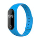 Waterproof Oled Smart Bracelet With Bluetooth Hr Monitor Pedometer And Remote Capture For Android / Ios - Blue