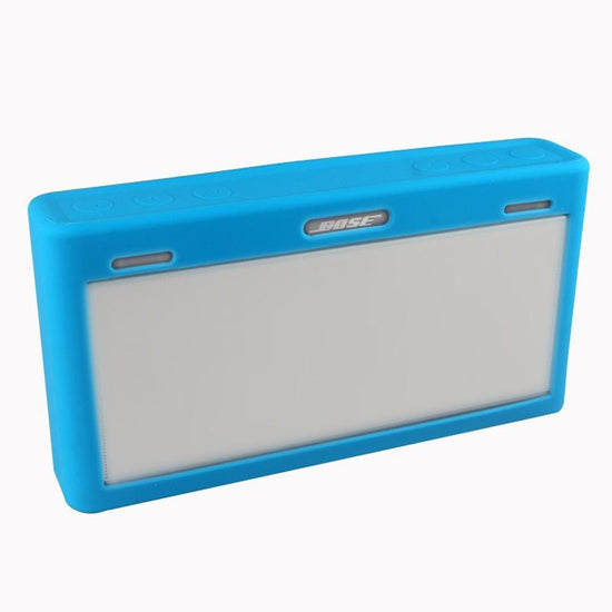 Waterproof Silicone Bluetooth Speaker Case for Bose Soundlink Iii - Blue