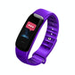 Smart Bracelet With Call Reminder Hr / Bp Monitoring Sleep / Sedentary Tracking And Remote Control - Blue
