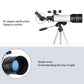 High Definition High Times Astronomical Telescope with Tripod - Blue 16x / 66x70