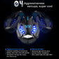 3.5Mm Gaming Headset With Mic & Led For Laptop / Phone - Blue Black