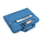 15.4 Inch Laptop Bag - Portable One Shoulder Zipper For Macbook Samsung Sony Dell Alienware Chuwi Asus Hp - Blue