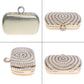 Stylish Pearl Handbag For Fashion Banquets And Parties - Blue