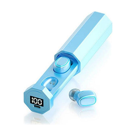 True Wireless Bluetooth Earphones With Digital Display And Charging Box