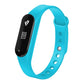 Bluetooth Smart Bracelet With Heart Rate Monitor And Sleep Tracker - Blue