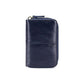Leather Rfid Zipper Card Holder With Change Pocket