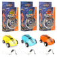 360 Degree Rotary Mini Laser Pocket Car Racing Toy - Blue