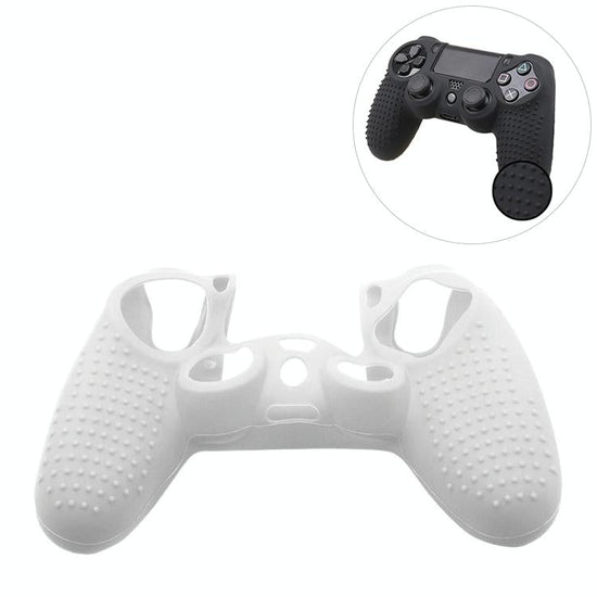 Silicone Protective Case for Sony Ps4 - Non-slip - Black Blue