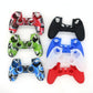 Silicone Protective Case for Sony Ps4 - Non-slip - Black Blue