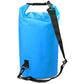 Waterproof Single Shoulder Bag Dry Sack 10L Capacity - Sky Blue