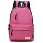Multi-Function Canvas Laptop Backpack - Fits 15.6 Macbook Samsung Sony Dell Alienware Chuwi Asus Hp - 42X29X13Cm - Magenta
