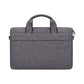 Portable 13.3 Laptop / Tablet Bag With Dual Pockets And Soft Handle - 13.3 Inch Deep Space Gray