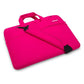 Portable 12 Laptop Bag - Single Shoulder - Magenta
