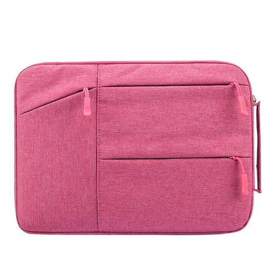 15.6 Inch Laptop Tablet Bag With Multiple Pockets - Portable And Stylish - Hc6579M 15.6 Inch Magenta