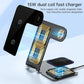 15W 3 In 1 Aluminum Wireless Charger - Purple