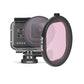 Gopro Hero8 Round Diving Lens Filter - Purple