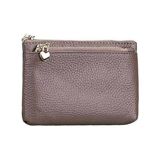Spacious Litchi Texture Rfid Hand Wallet