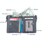 Men Leather Rfid Blocking Card Holder Wallet - 12.1x9.4x2.7cm - Ccb1085Tp