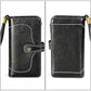 Women Rfid Wallet with Card Slots - Compact Design - Red