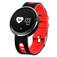 0.95 Inch Hd Oled Screen Display Bluetooth Smart Bracelet Ip68 Waterproof Support Pedometer / Sedentary Reminder / Heart Rate Monitor / Sleep Monitor Compatible With Android And Ios Phones - Red