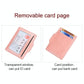 Rfid-blocking Women Wallet with Card Slots - Anti-magnetic - Red