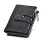 Men Rfid Blocking Cowhide Leather Wallet - Crazy Horse Texture