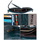 Men Rfid Blocking Cowhide Leather Wallet - Crazy Horse Texture