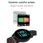 Waterproof Smart Bracelet With Call Heart Sleep Bp And Oxygen Monitoring - Ip67 - Red