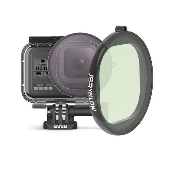 Gopro Hero8 Round Diving Lens Filter - Red