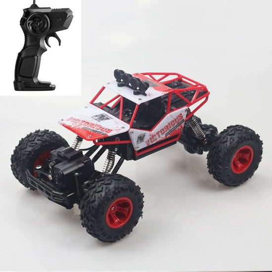 Large 1 16 Alloy Climbing Car - 28cm Remote Control Toy for Cross-country Adventures - Red