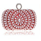 Stylish Pearl Handbag For Fashion Banquets And Parties - Red